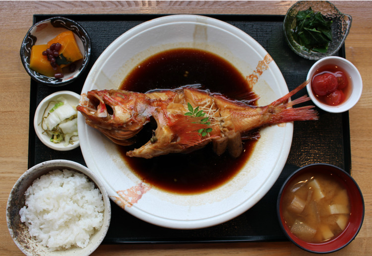 煮魚定食